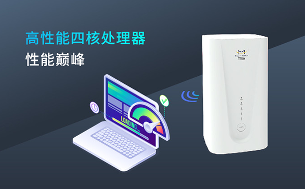 5G商用CPE采用四核处理器